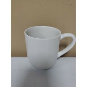 MAINSTAYS White Stoneware Replacement Coffee Tea Mug 10 oz Dishwasher Safe